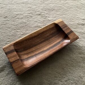 MONKEYPOD WOOD RECTANGULAR CATCH-ALL/ GLASSES/ PENCILS